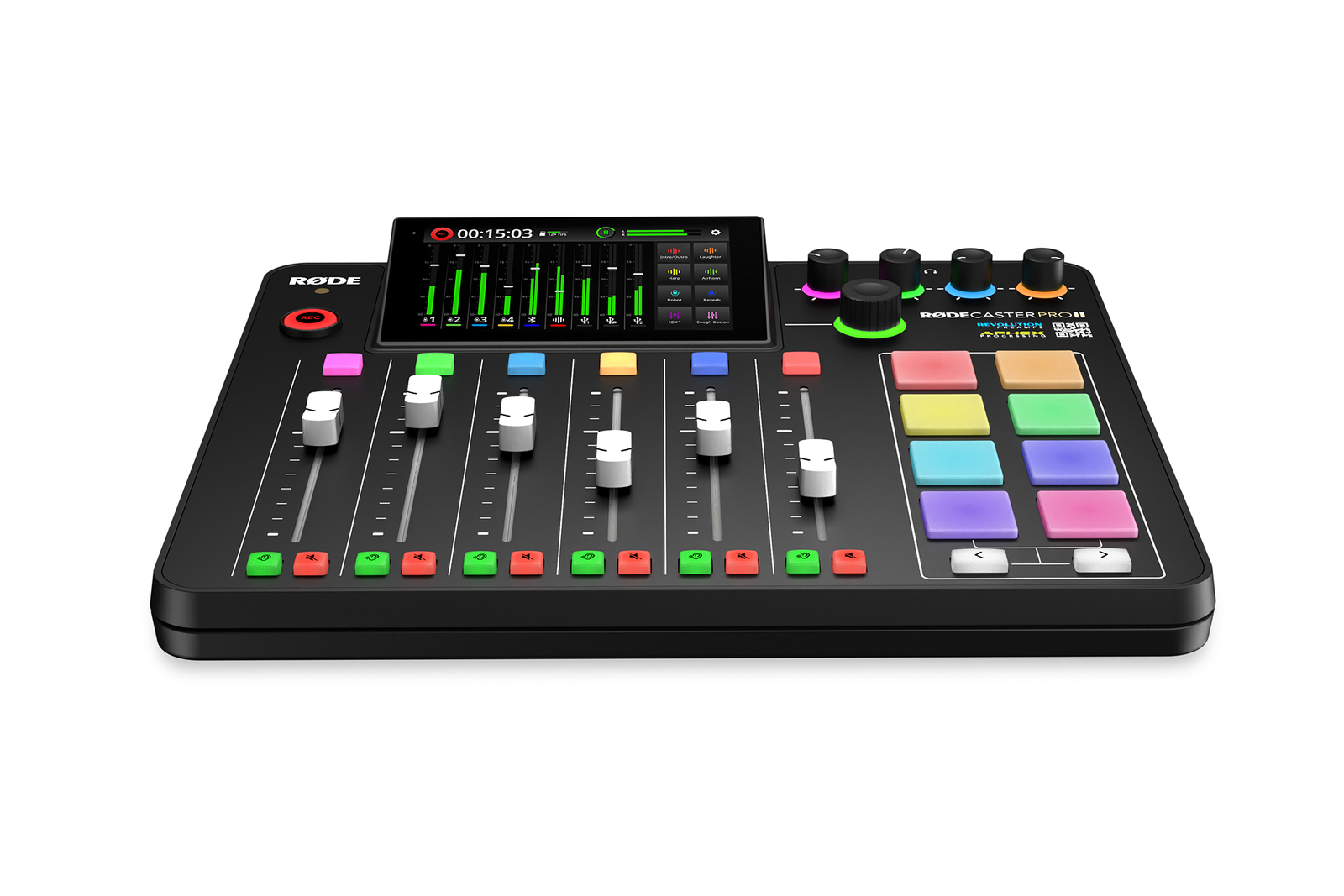 RODE RodeCaster Pro II + NTH-100 Podcasting Bundle