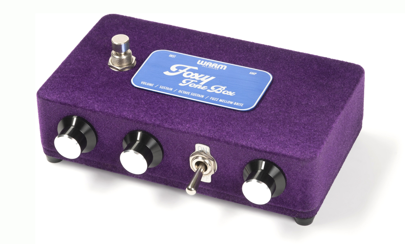 Warm Audio Purple Foxy Tone Box w/ FREE 10ft Guitar Cable