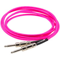 DiMarzio EP1718NP 18ft Guitar Cable - Neon Pink