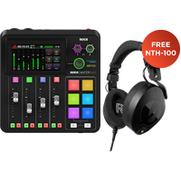 RODE RodeCaster Duo + NTH-100 Podcasting Bundle