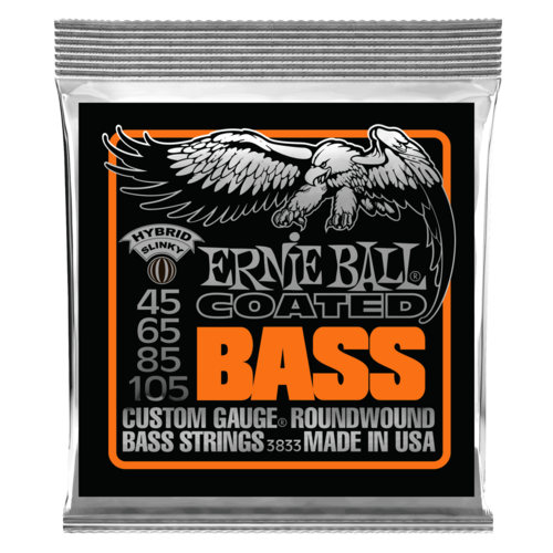 Ernie Ball 3833 Coated Bass Hybrid Slinky