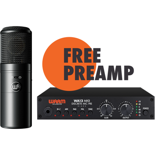 Warm Audio WA-8000 w/ Free WA-12 MKII Mic PreAmp