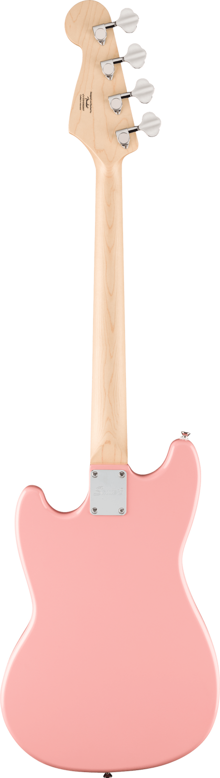 Squier FSR Sonic Bronco Bass Shell Pink