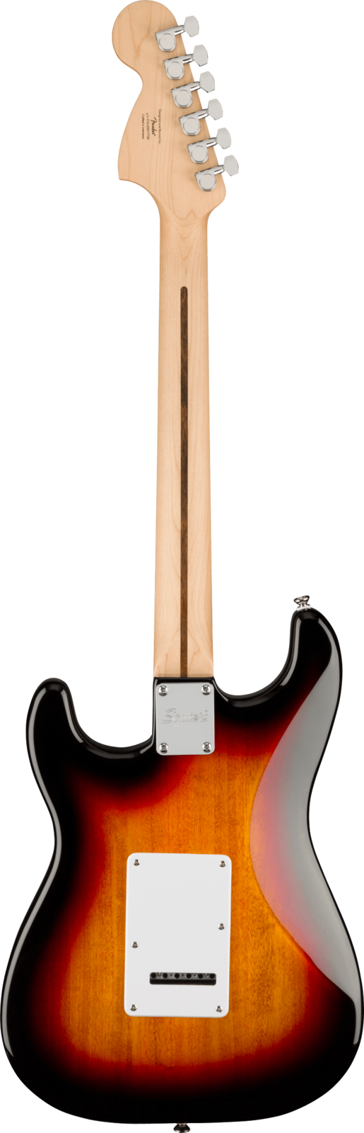 Squier Affinity Stratocaster White Pickguard 3-Color Sunburst