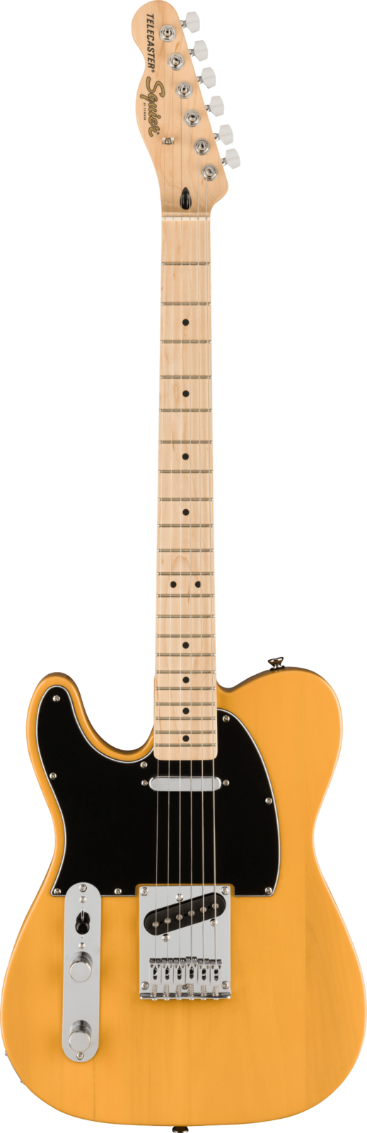 Squier Affinity Telecaster Left-Handed Butterscotch Blonde Bundle