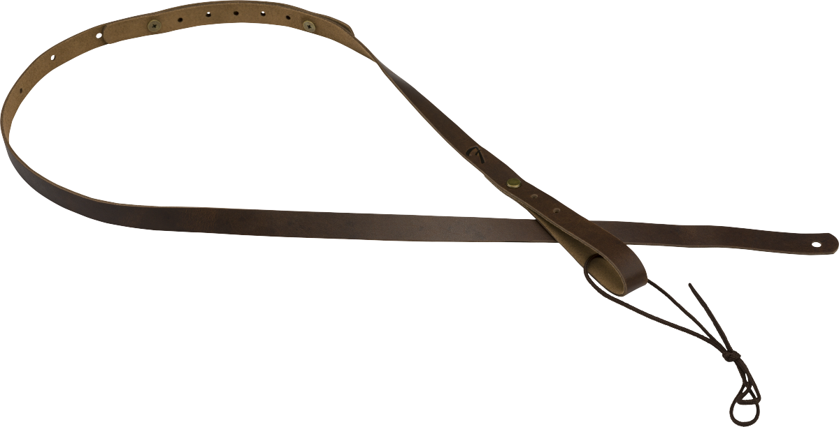Fender Paramount Mandolin Leather Strap Brown