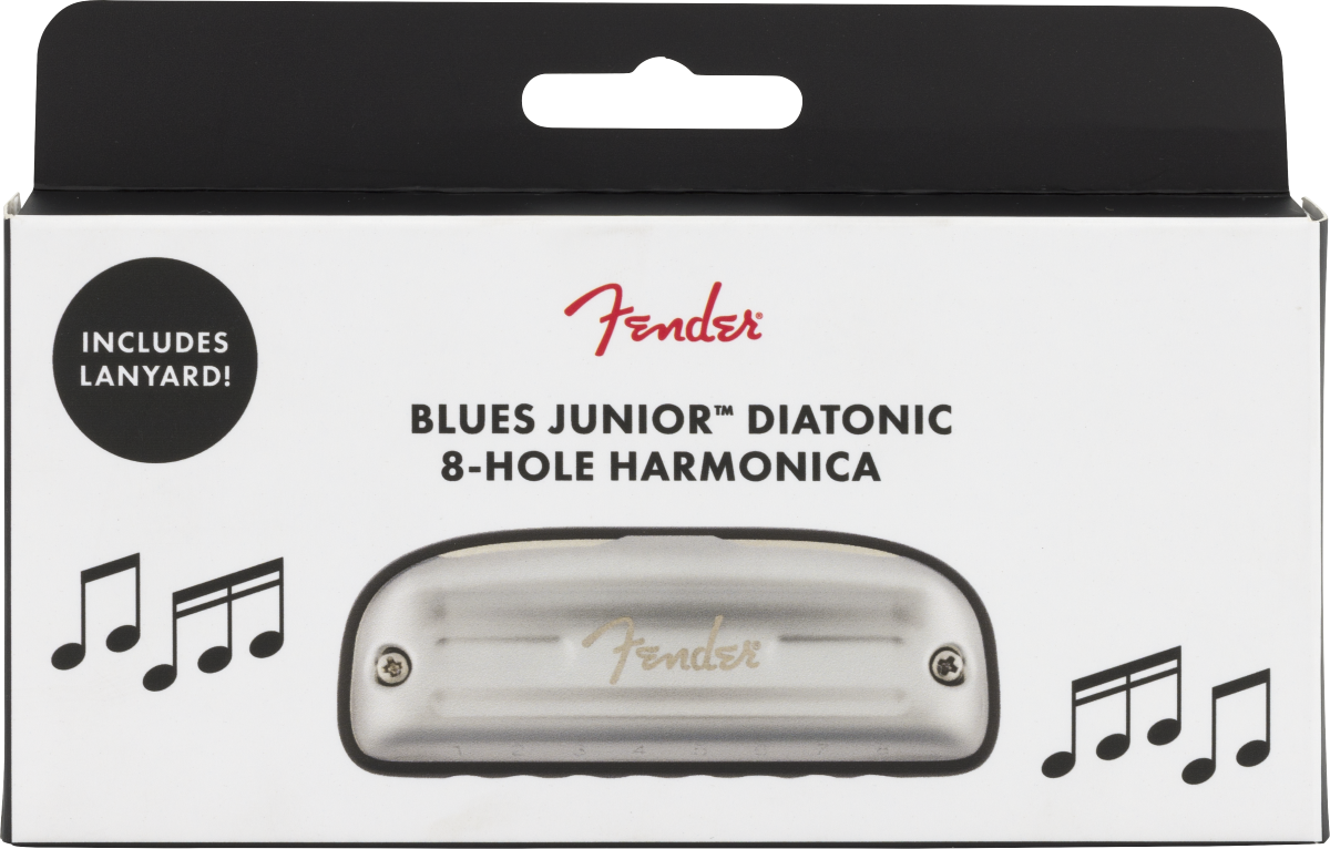 Fender Blues Junior Diatonic 8-Hole Harmonica - Key of C