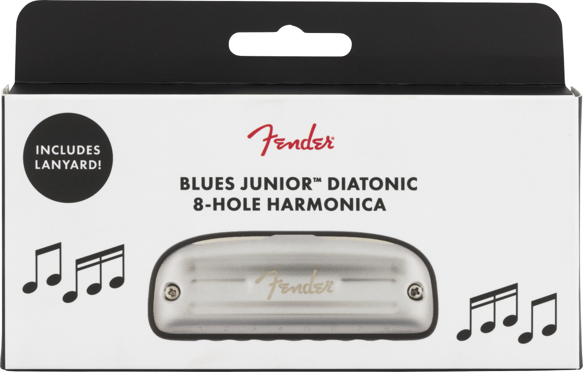 Fender Blues Junior Diatonic 8-Hole Harmonica - Key of G
