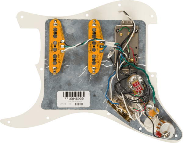Fender Pre-Wired Strat Pickguard Shawbucker Bridge/Gen 4 Noiseless Neck/Middle HSS