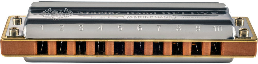 Hohner Marine Band Deluxe Harmonica - Key of G
