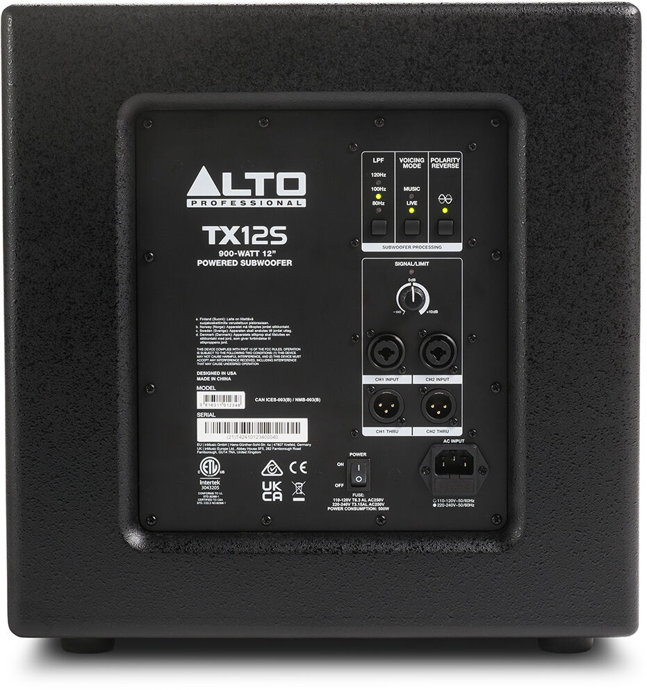Alto Professional TX12S