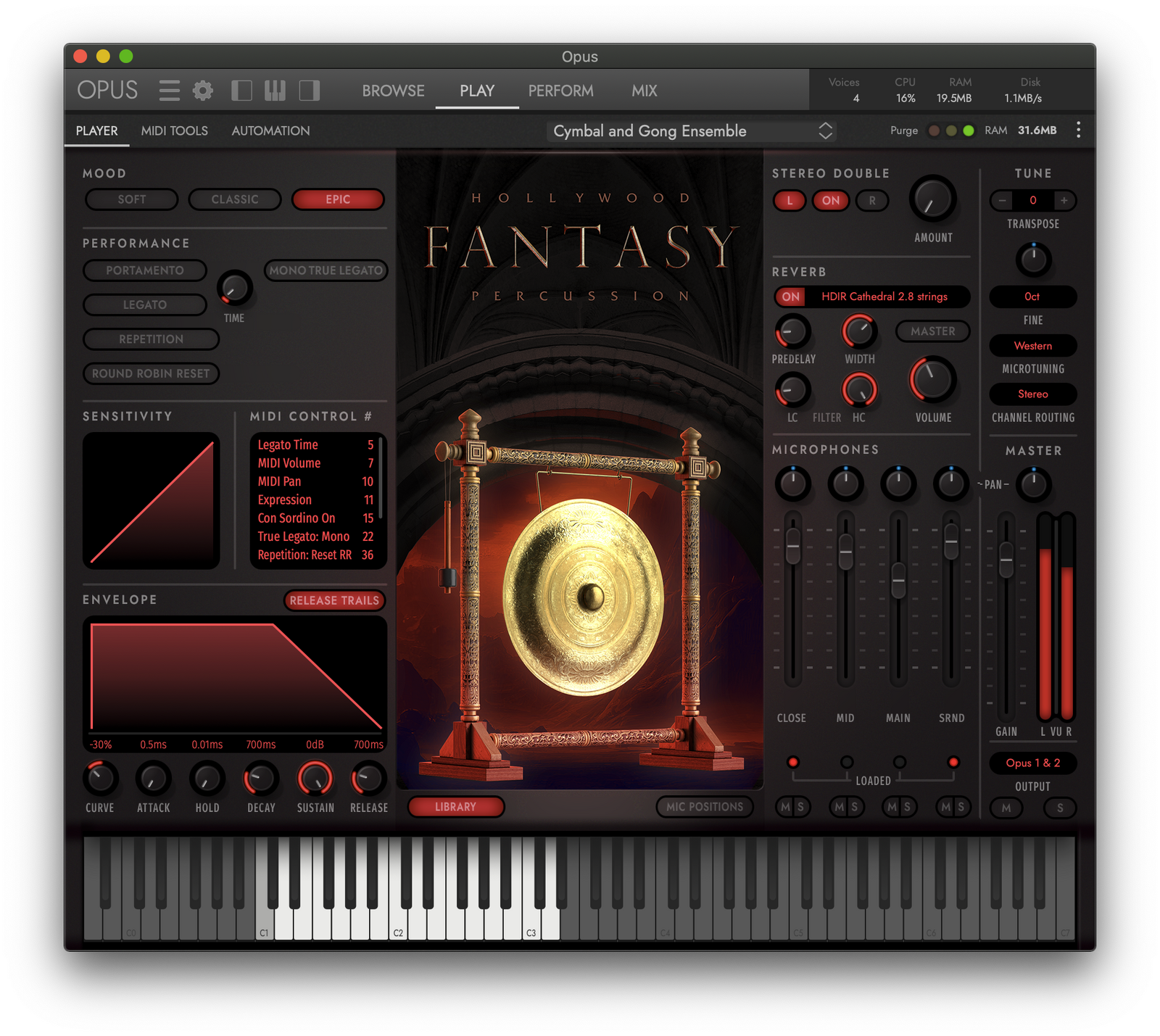 EastWest Sounds Hollywood Fantasy Percussion