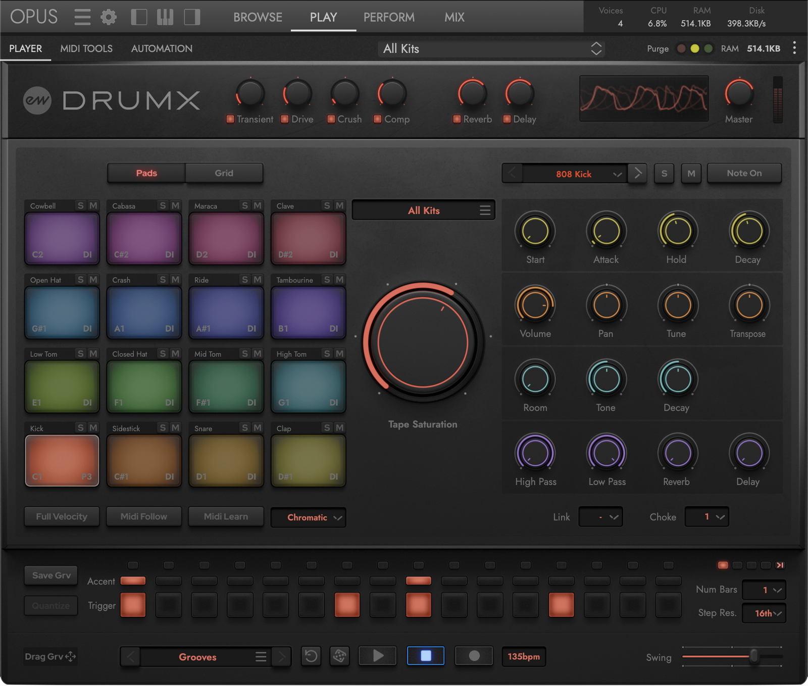 EastWest Sounds DrumX