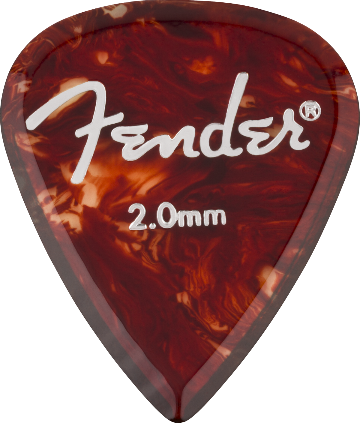 Fender Aero Acrylic Picks 2.0mm - 6 Pack