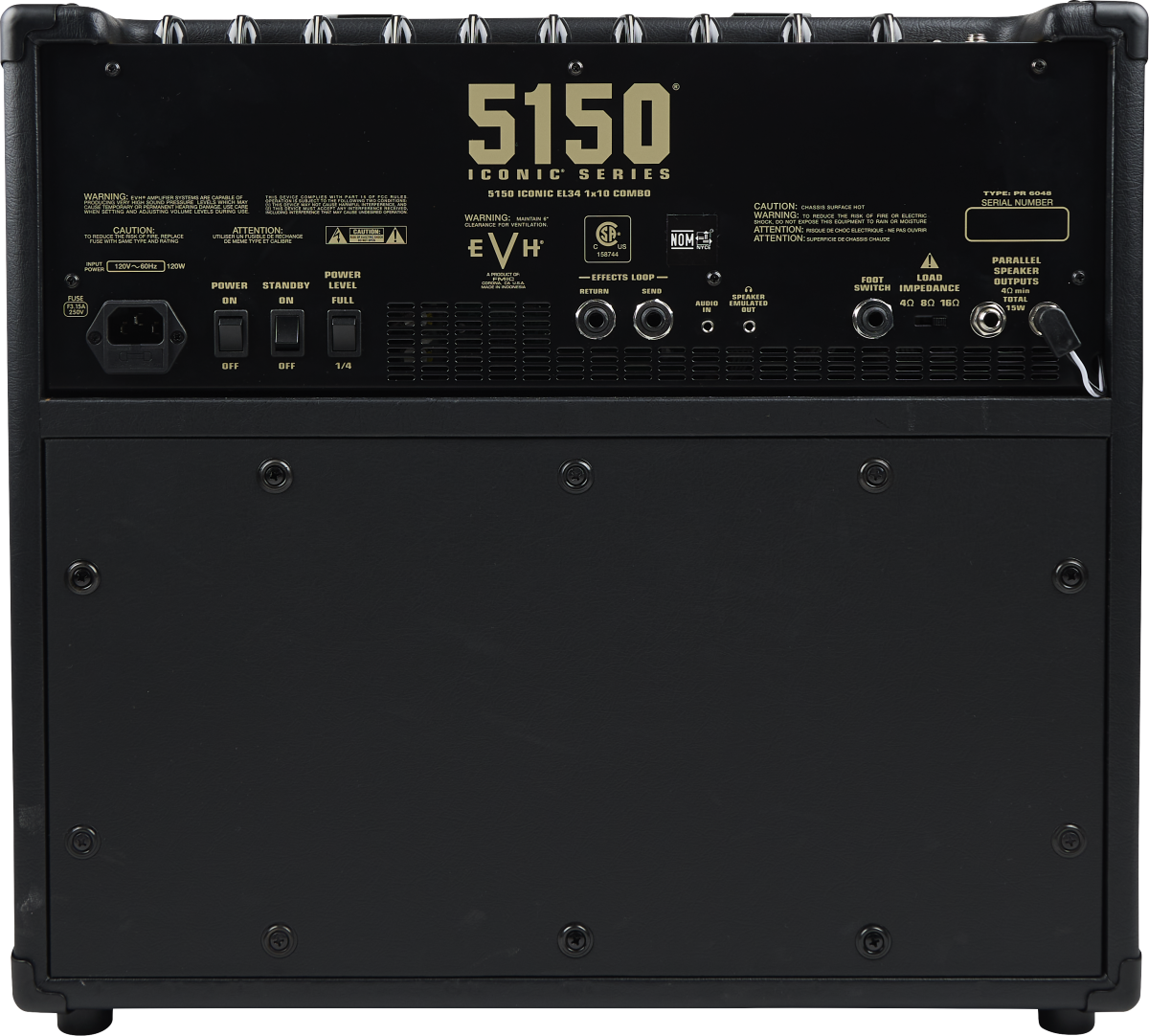 EVH 5150 Iconic Series 15W EL34 1x10 Combo Black