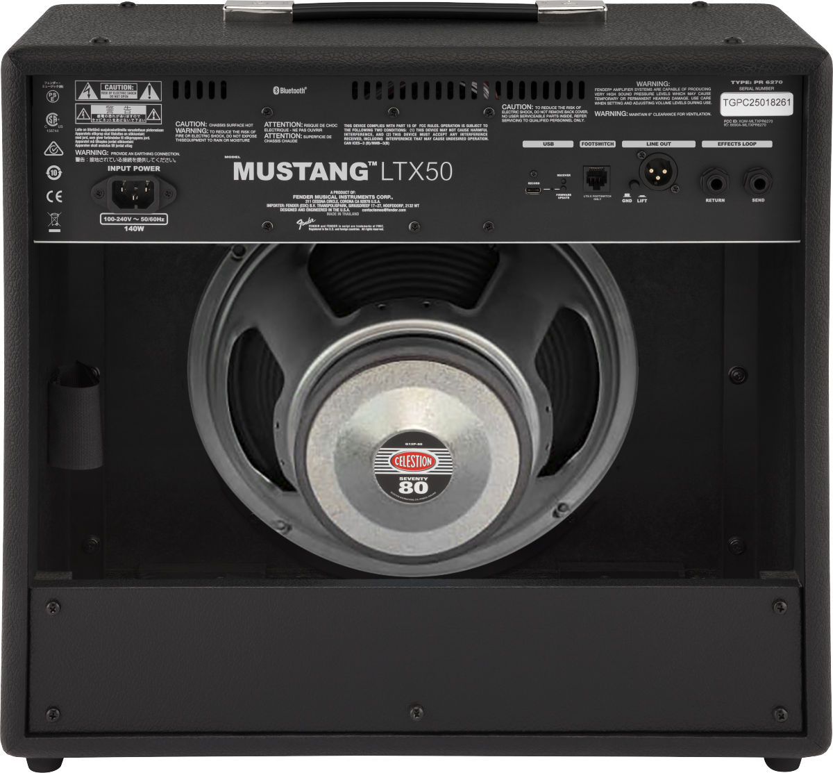 Fender Mustang LTX50