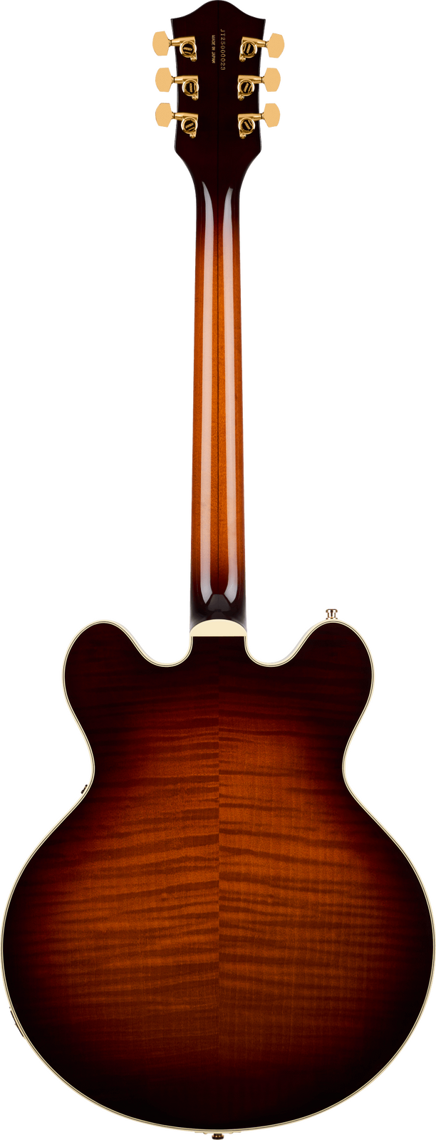 Gretsch Broadkaster LX Figured Center Block String-Thru Bigsby Havana Burst