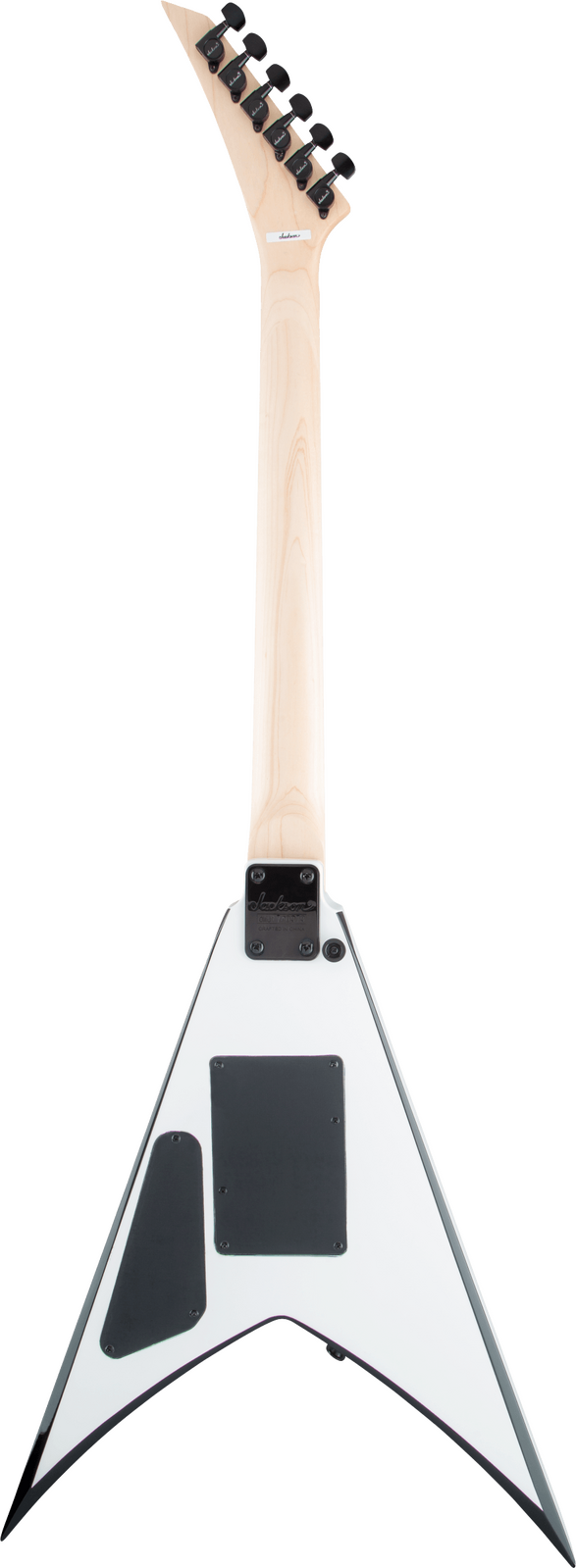 Jackson JS Series King V JS32 White/Black Bevels