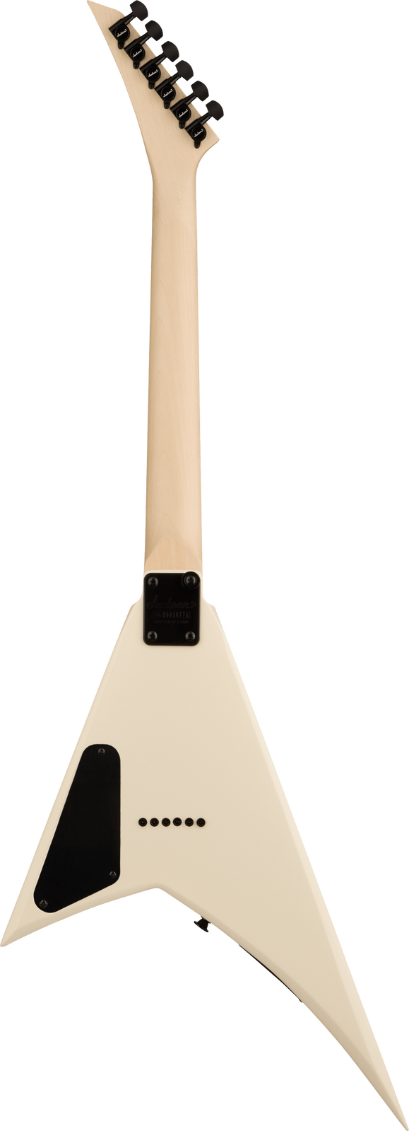 Jackson JS Series RR Minion JS1XM Snow White/Black Pin Stripes