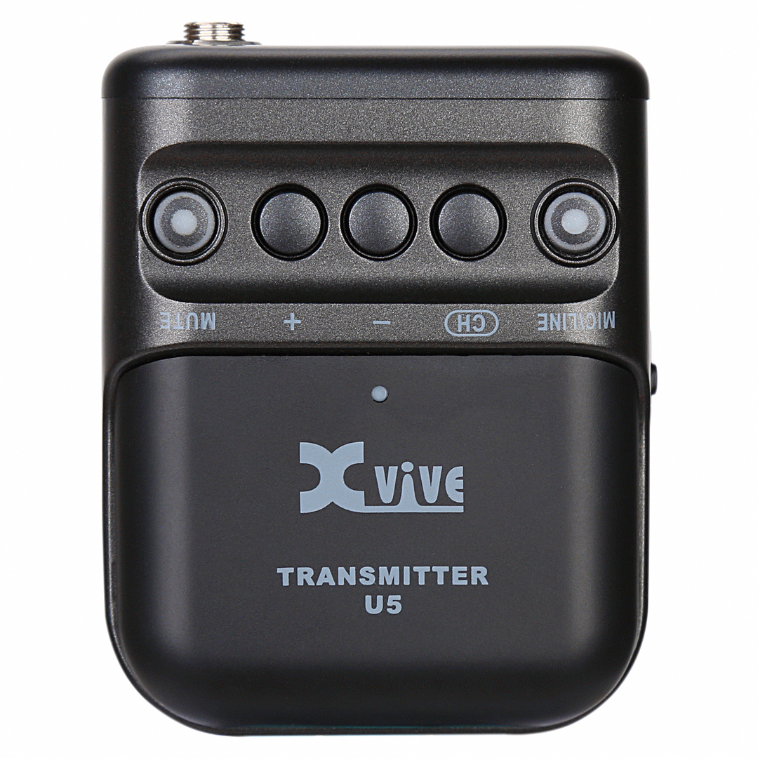 Xvive U5 Camera-Mount w/ Lav Mic & 1 Transmitter