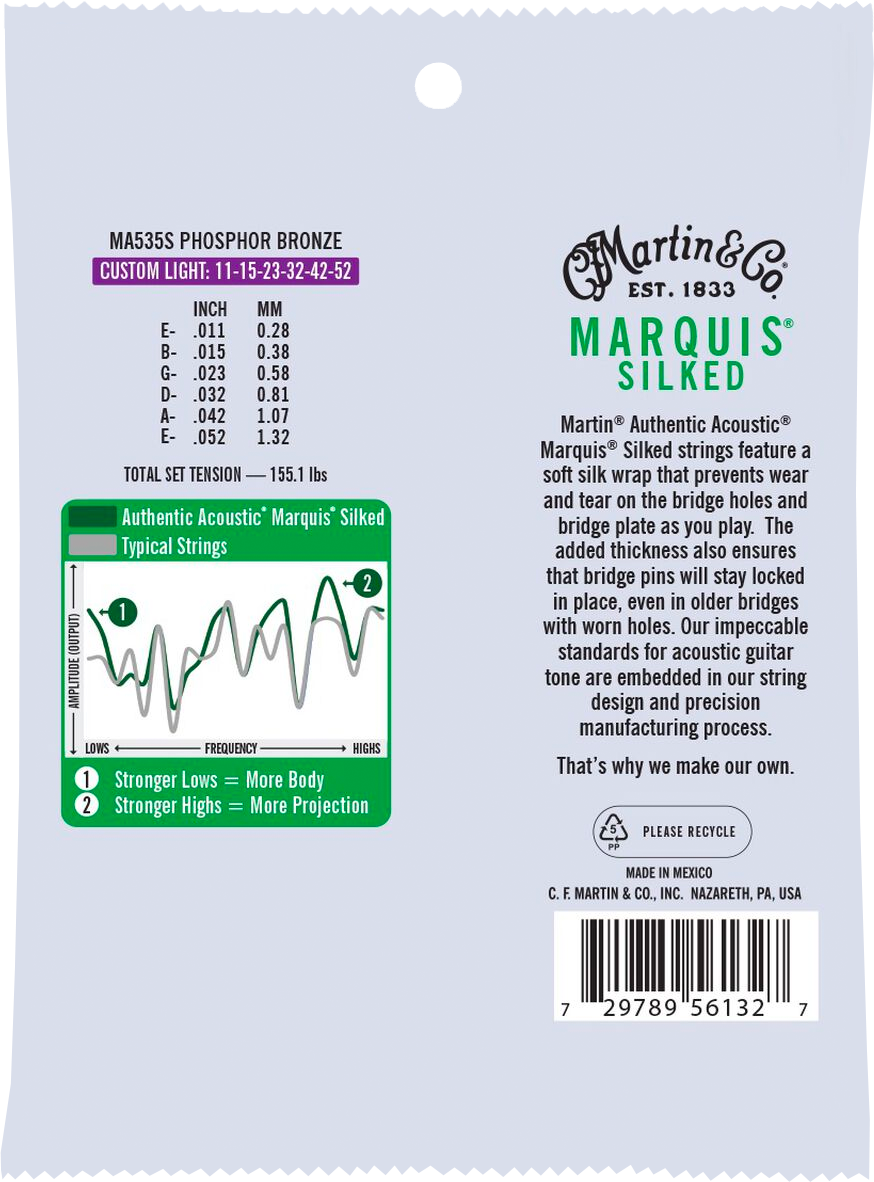 Martin Acoustic Marquis Custom Light MA535S 11|52