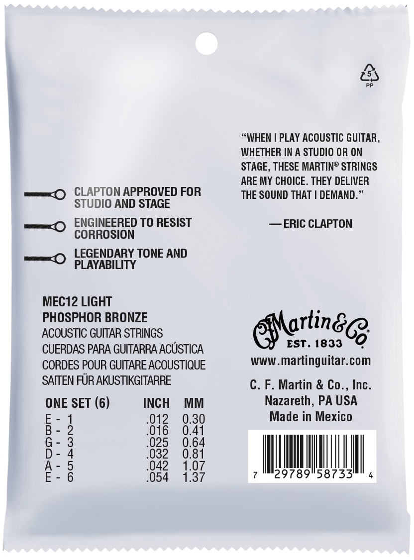 Martin Clapton's Choice MEC12 12-54
