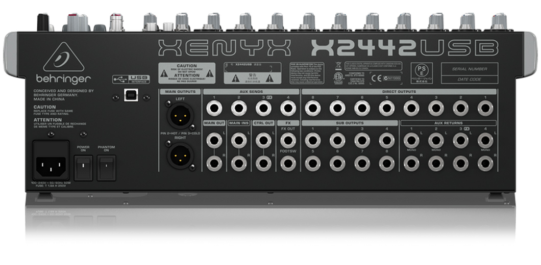 Behringer XENYX X2442 USB Mixer