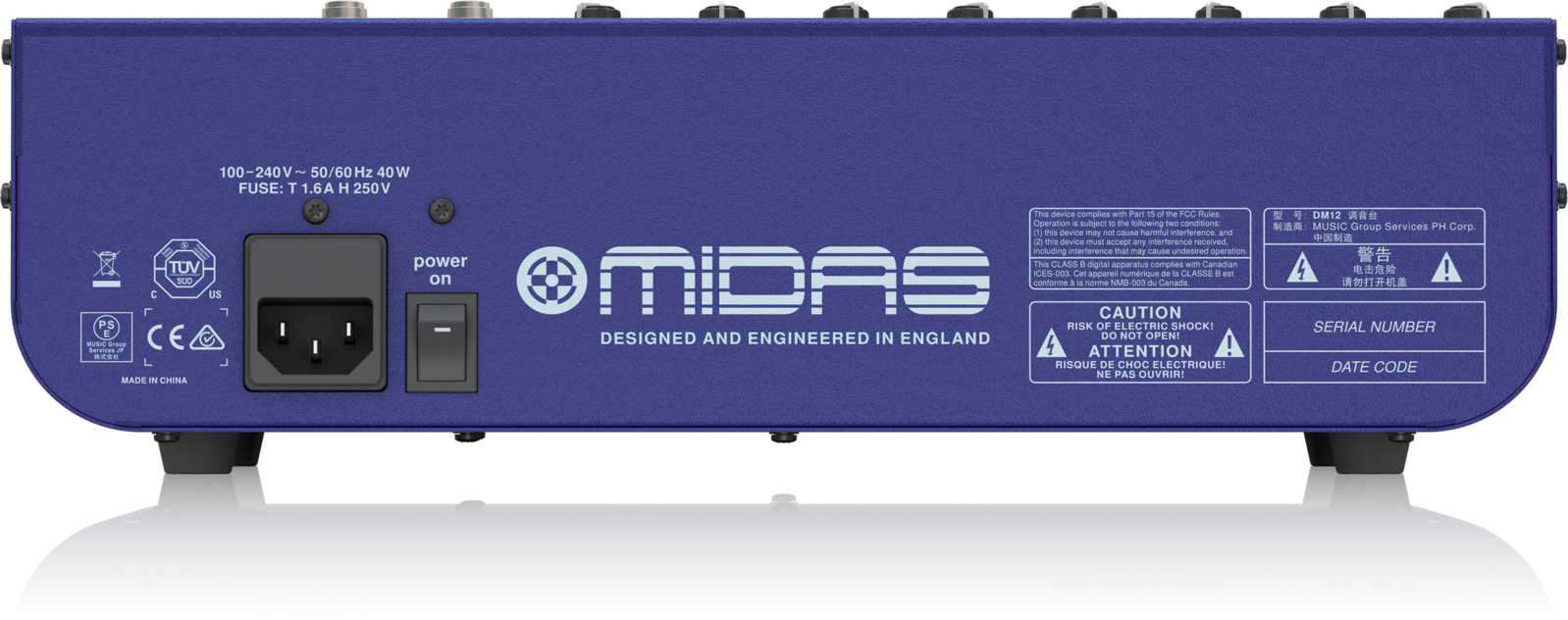 Midas DM12 Analogue Mixer