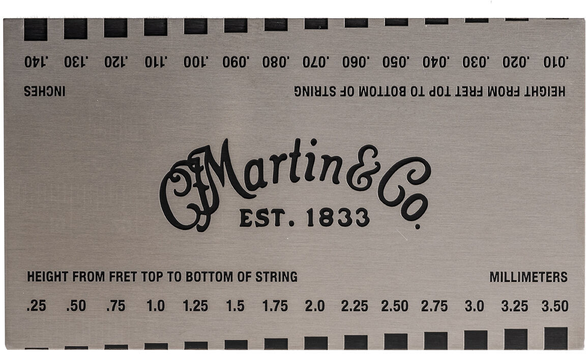 Martin String Action Gauge