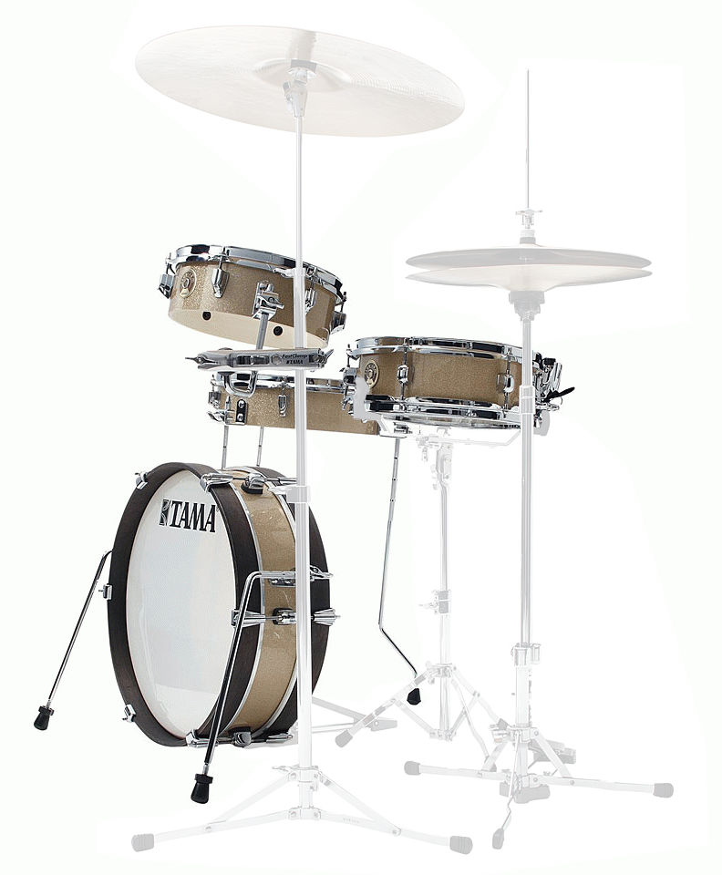 Tama LJK48P CHM Club-JAM Pancake 4pc Shell Pack