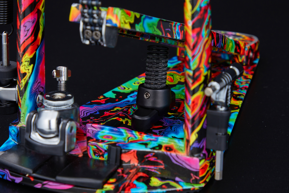 Tama HP900PWMPR 50th Limited Iron Cobra Marble Psychedelic Rainbow