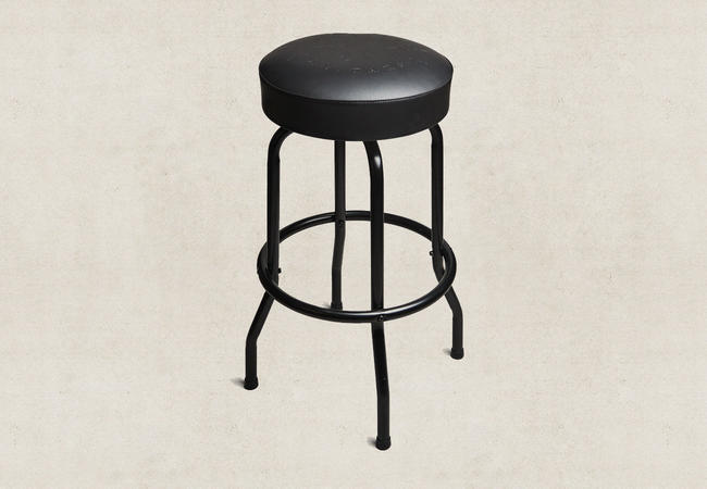 Taylor Deluxe Bar Stool Black 30 inch