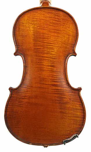 Gliga I Violin Outfit 1pc Back Dark Antique with Opal Gold - 4/4 Size