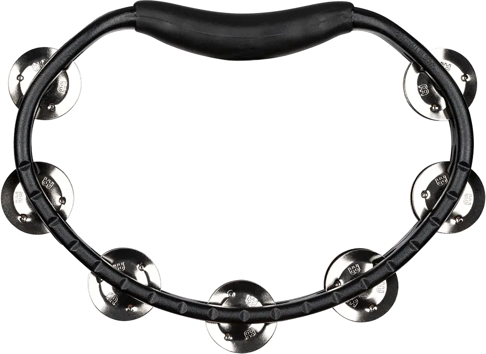 Meinl HTMT1BK Headliner ABS Dual Row Stainless Steel Jingles Tambourine