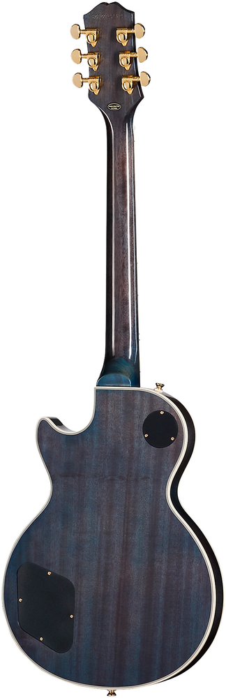 Epiphone Les Paul Custom Select Quilt Ocean Blue Burst