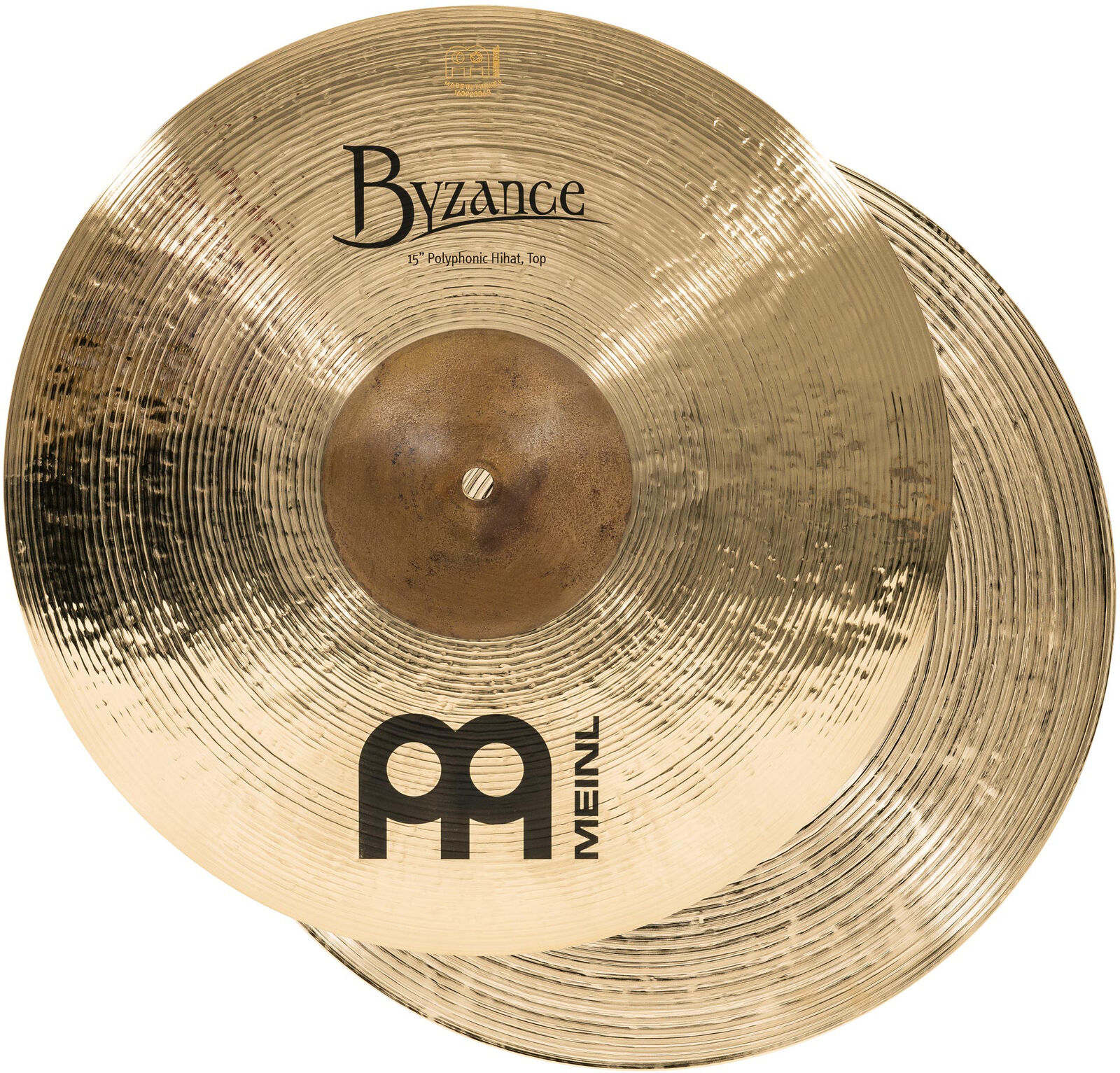Meinl B15POH-B 15" Byzance Brilliant Polyphonic Hi-Hats