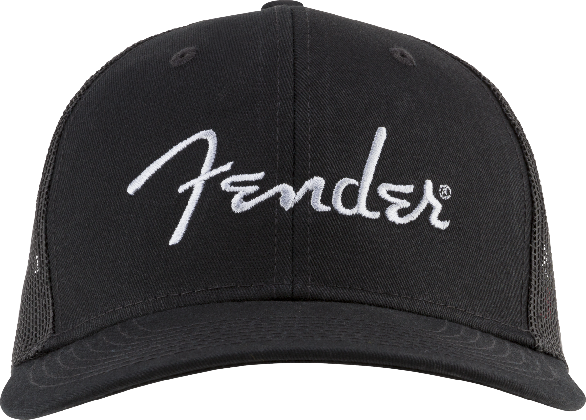 Fender Silver Logo Snapback Hat