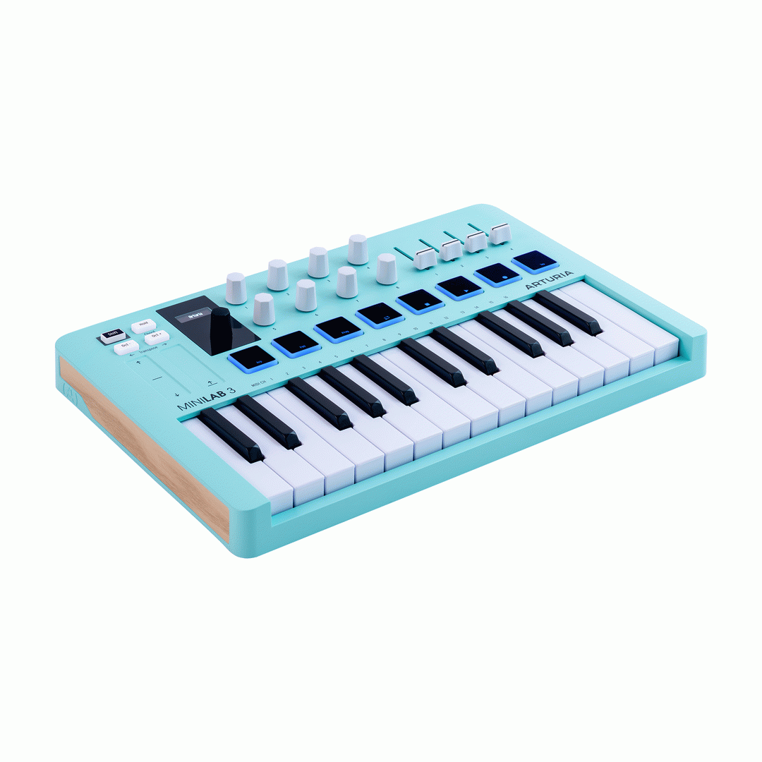 Arturia MiniLab Mk3 - Aquamarine