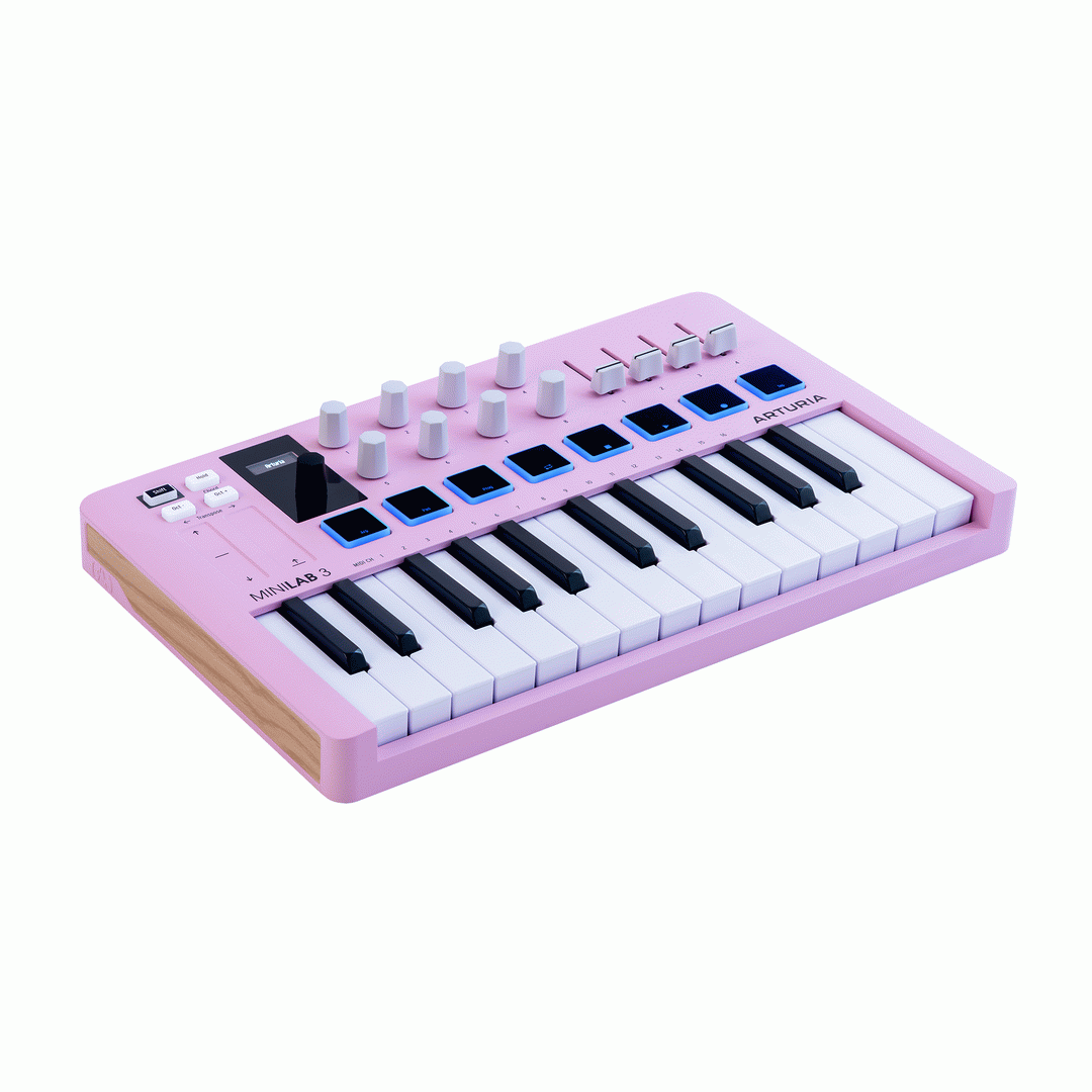 Arturia MiniLab Mk3 - Rose Quartz