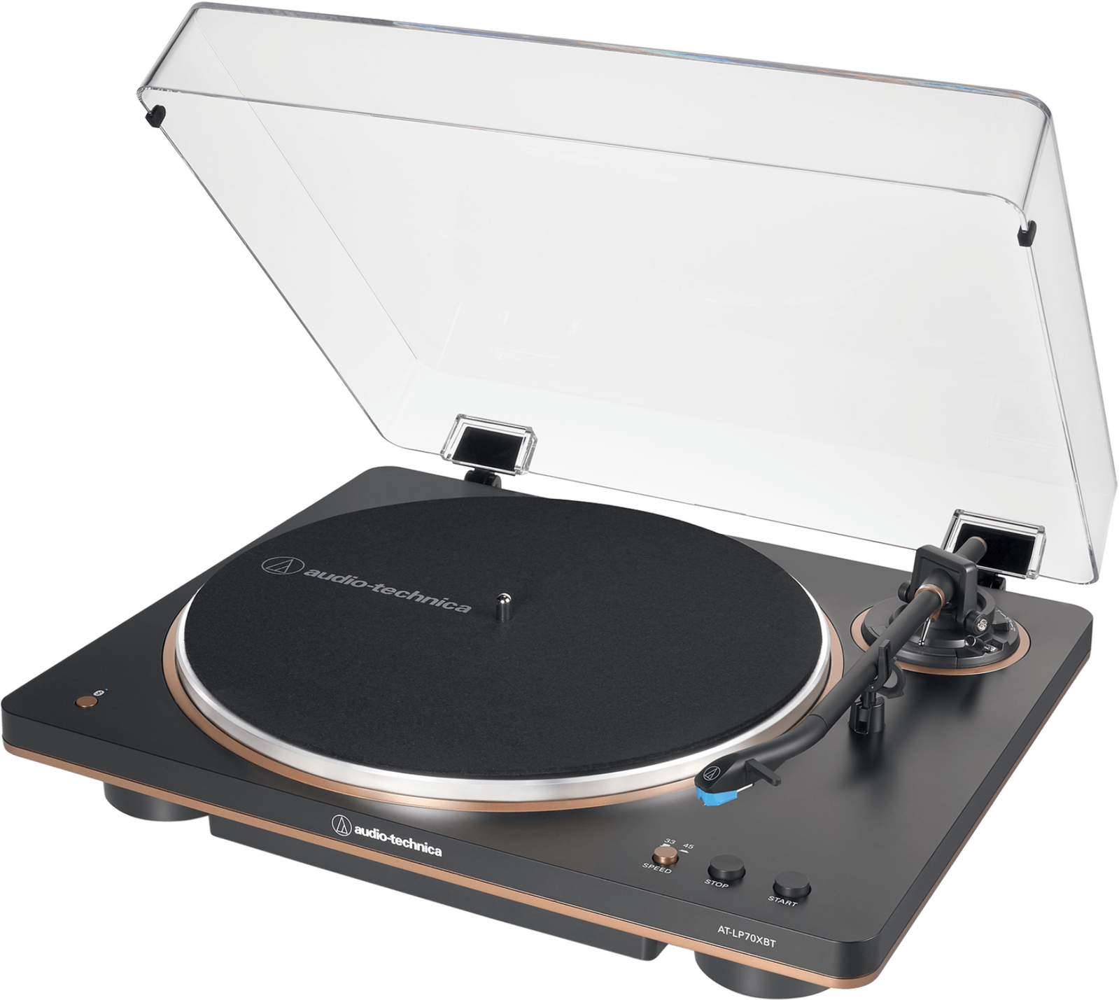 Audio-Technica AT-LP70XBT Black and Bronze