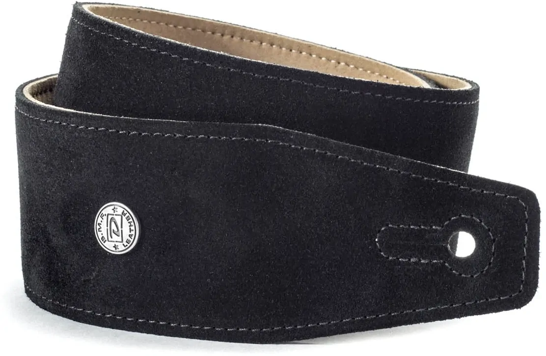 Jim Dunlop BMFS01 Suede Ebony Strap
