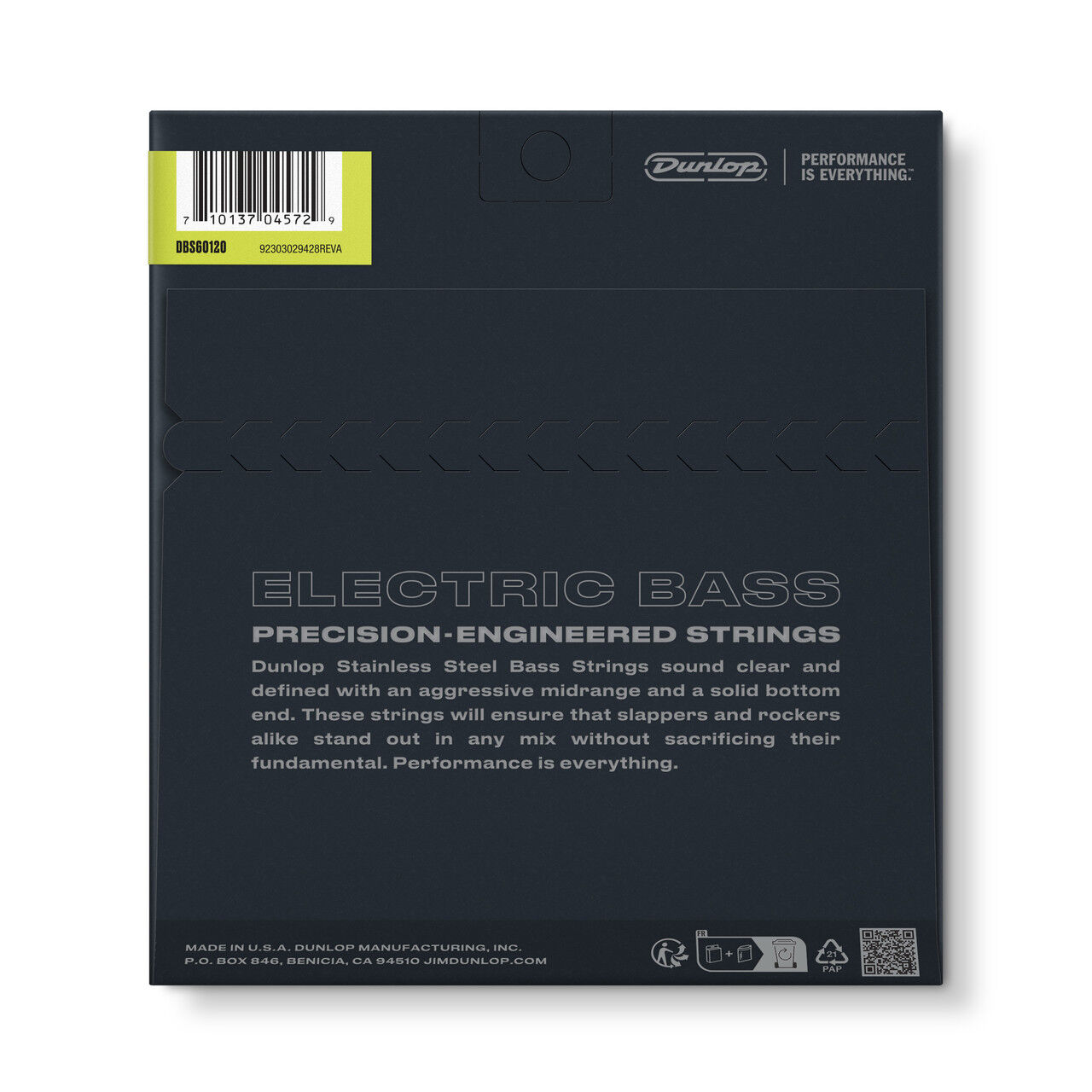 Dunlop Standard Series Stainless Steel 60/120