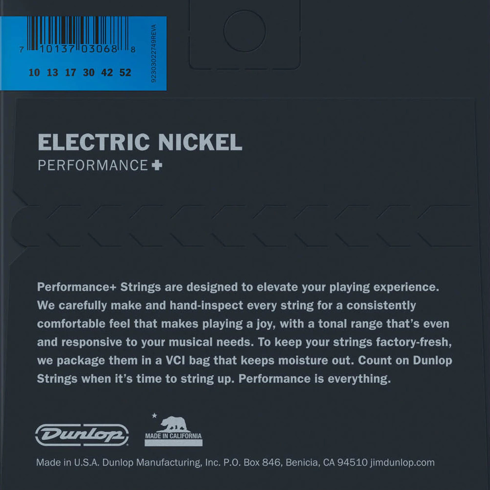 Dunlop DEN1052 Nickel Performance + 10/52