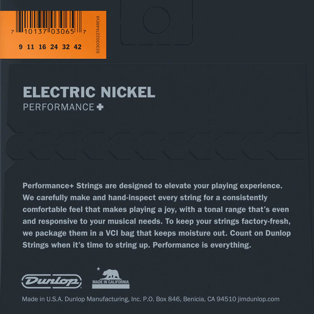 Dunlop DEN942 Nickel Performance + 9/42