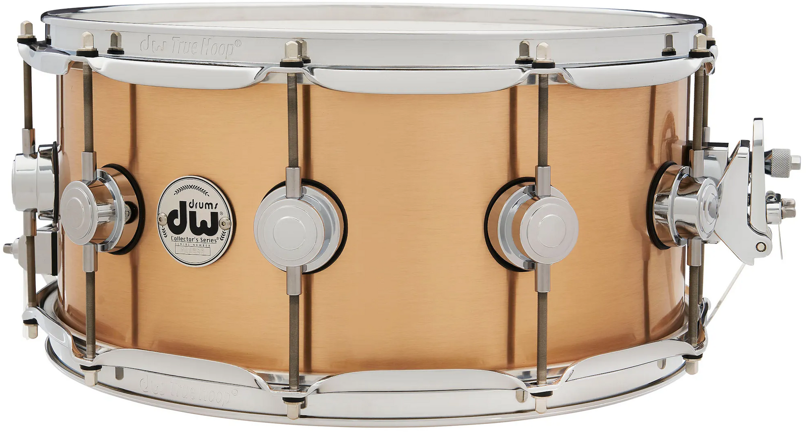 DW DRVZ6514SVC Collectors Brushed Bronze 14x6.5 Snare