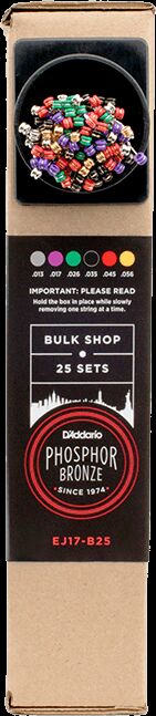D'Addario EJ17 13-56 Medium - 25 Pack