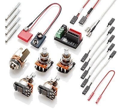 EMG James Hetfield JH "HET" Set F-Spaced Brushed Black Chrome