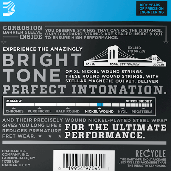 D'Addario EXL140-10P 10 Pack