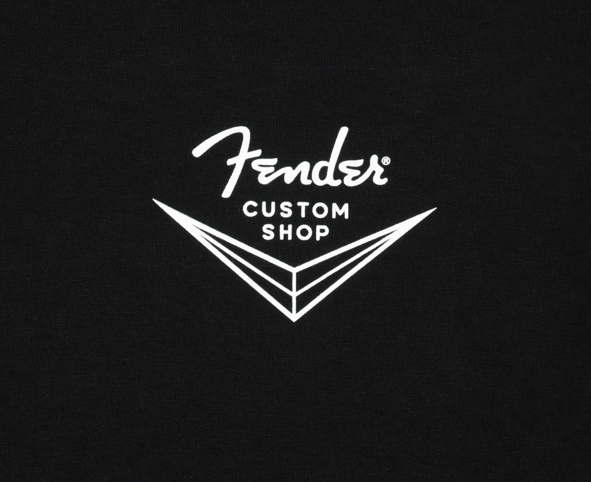 Fender Custom Shop Logo T-Shirt Black