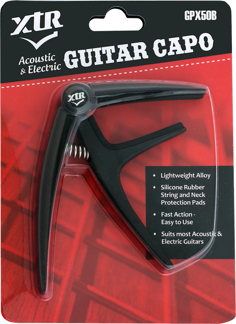 XTR GPX50B Curved Trigger Style Capo